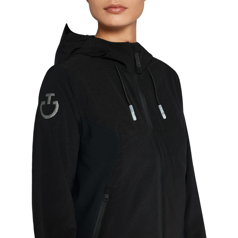 Cavalleria Toscana - Veste manches longues femme Revolution Mesh noir | - Ohlala