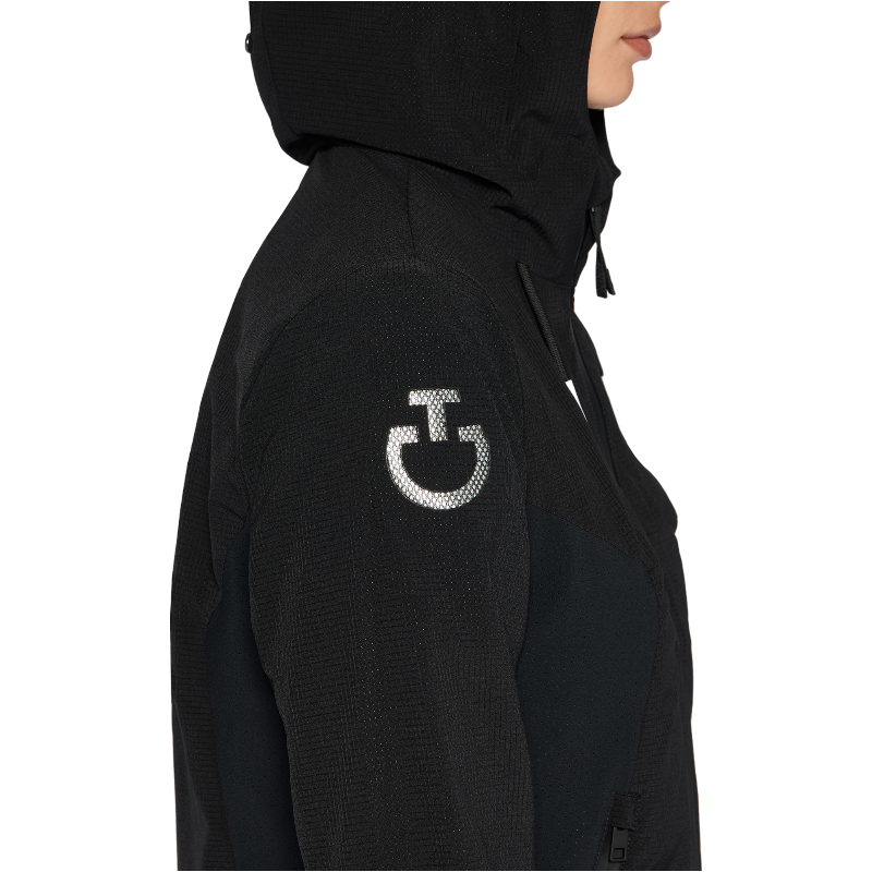 Cavalleria Toscana - Veste manches longues femme Revolution Mesh noir | - Ohlala