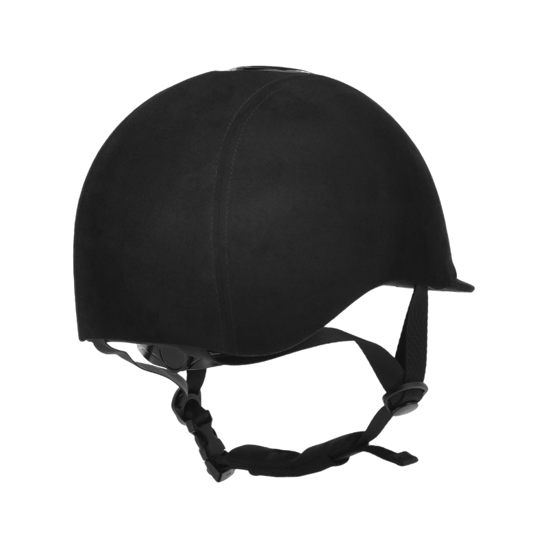 Choplin - Casque d'équitation Aero Velvet noir brillant | - Ohlala