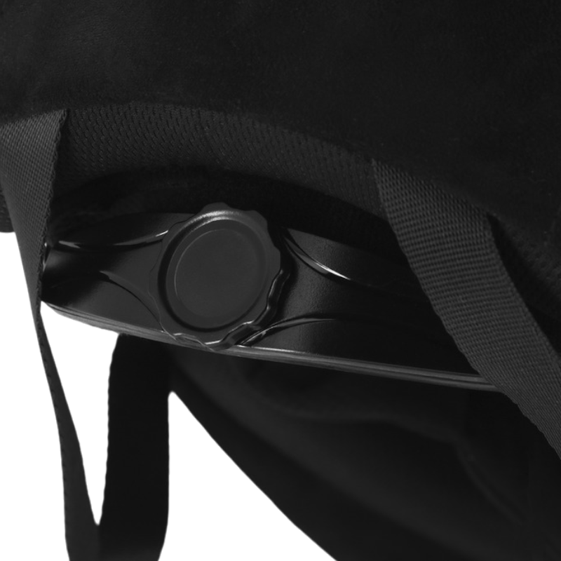 Choplin - Casque d'équitation Aero Velvet noir mat | - Ohlala