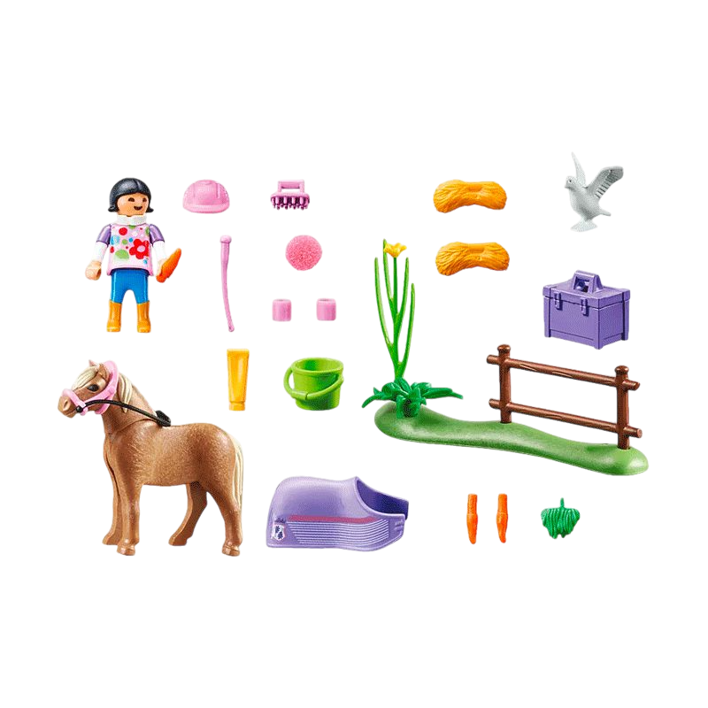 Playmobil - Cavalière et poney islandais | - Ohlala