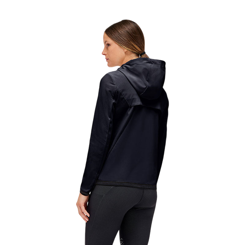 Cavalleria Toscana - Veste à capuche Softshell femme marine | - Ohlala