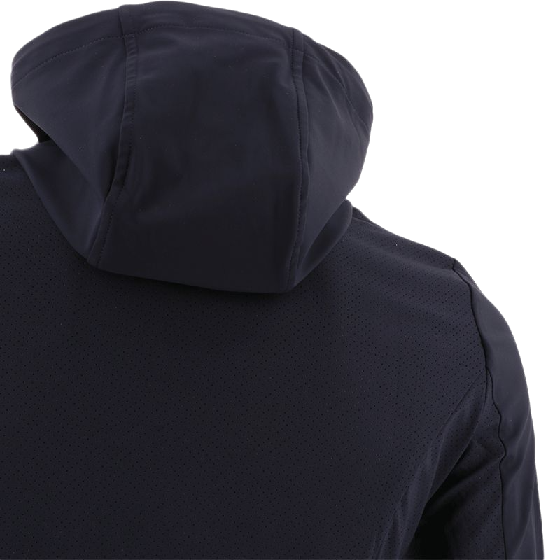 Cavalleria Toscana - Veste softshell à capuche homme marine | - Ohlala