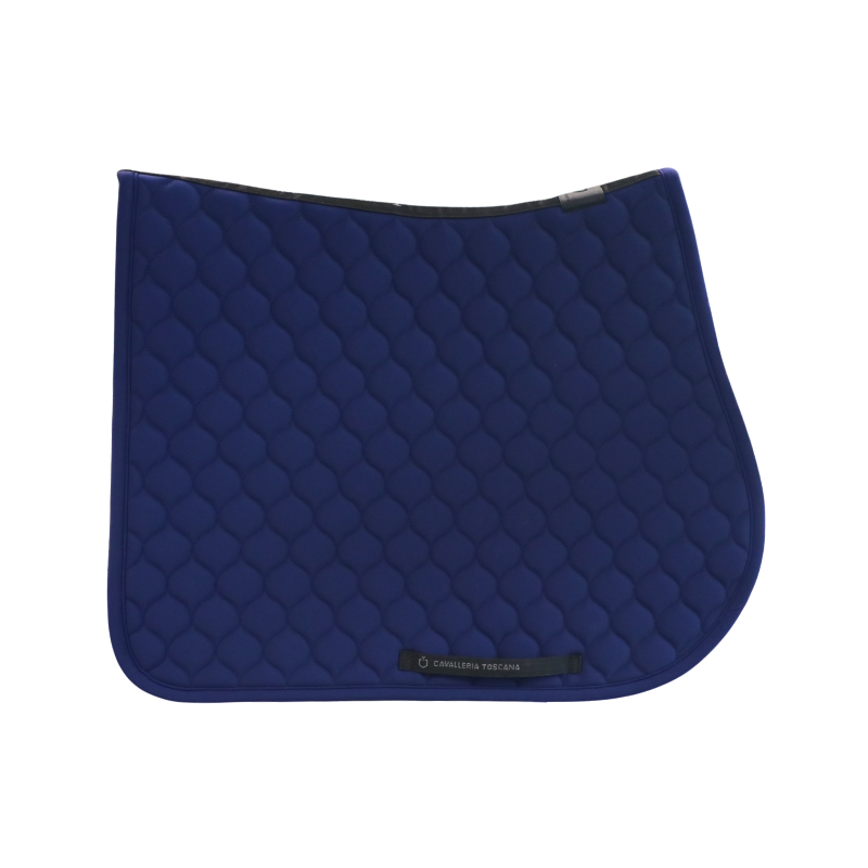 Cavalleria Toscana - Tapis de selle Circular Quilted midnight blue | - Ohlala