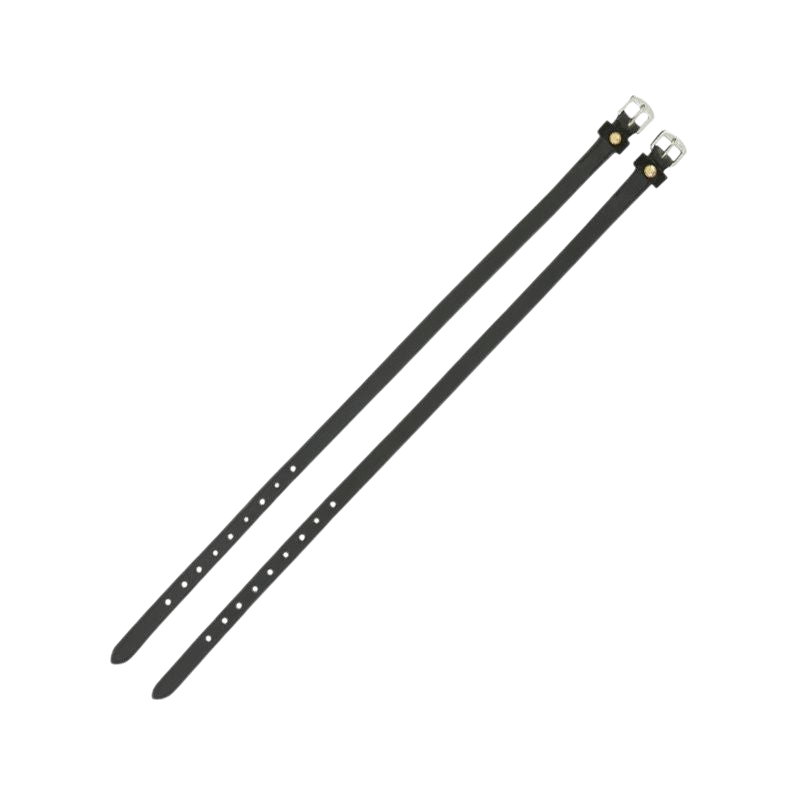 Norton - Courroies d'éperons Solitaires noir/ jaune | - Ohlala