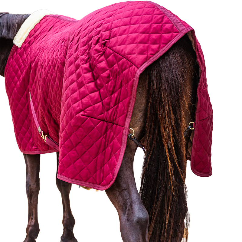 Kentucky Horsewear - Couverture de box bordeaux 400g