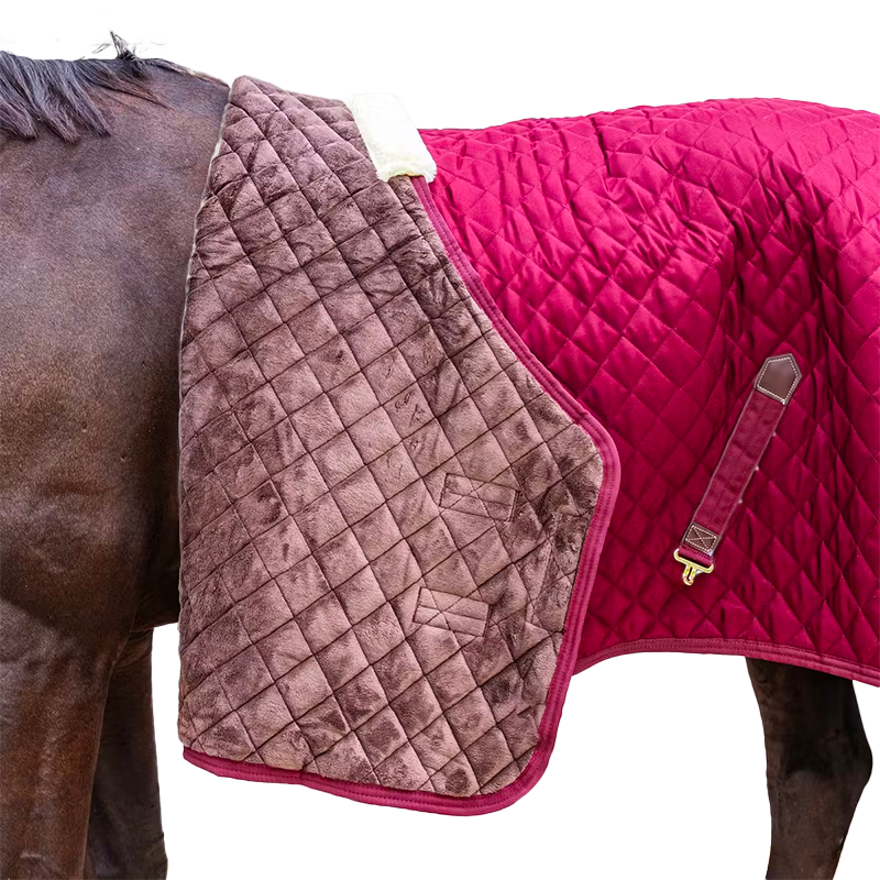 Kentucky Horsewear - Couverture de box bordeaux 400g