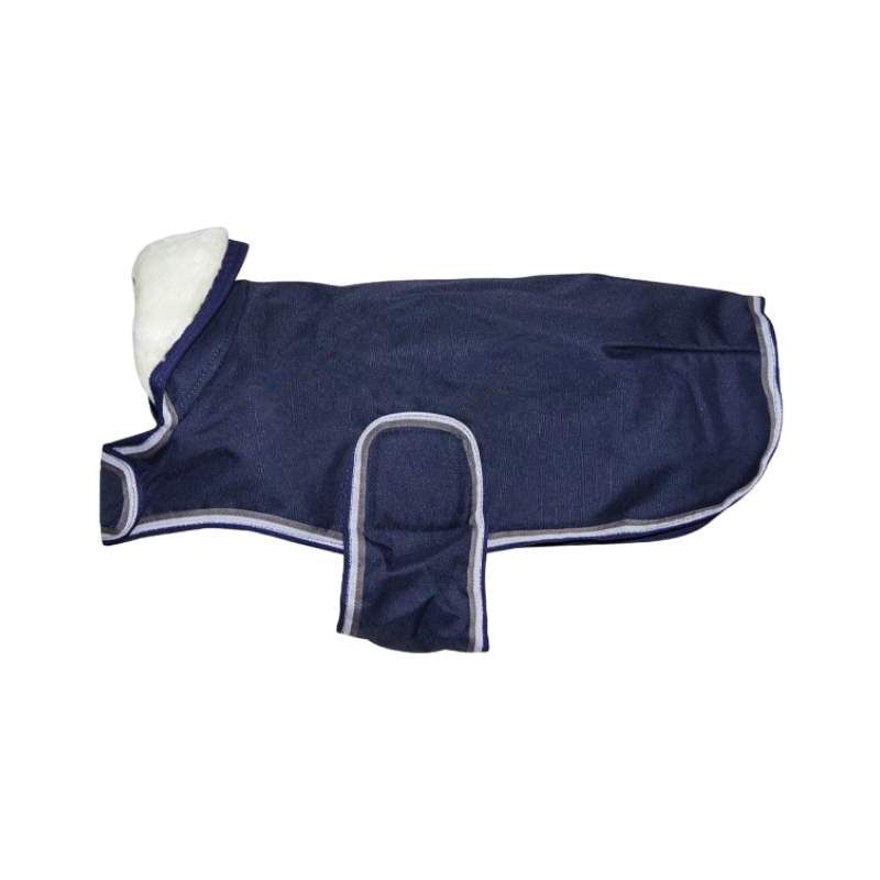 Canter - Couverture imper/polaire pour chien bleu | - Ohlala