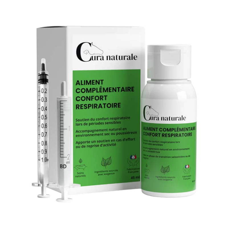 Cura Naturale - Complément alimentaire pour chevaux confort respiratoire | - Ohlala