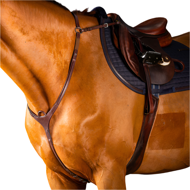 Dyon - Collier de chasse à pont New English Collection brun | - Ohlala