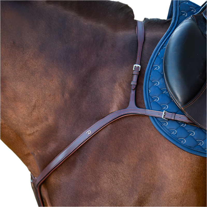 Dyon - Collier de chasse long pont New English Collection brun | - Ohlala