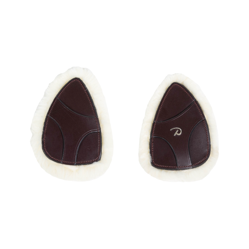 Dyon - Pad de protection en peau de mouton vegan collier de chasse 5 points New English Collection marron | - Ohlala