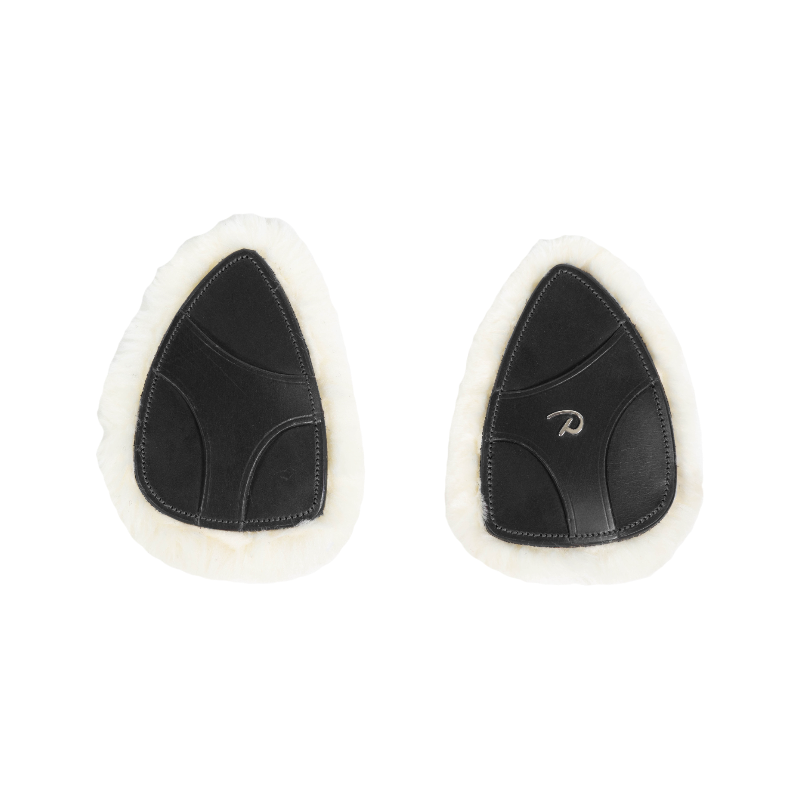 Dyon - Pad de protection en peau de mouton vegan collier de chasse 5 points New English Collection noir | - Ohlala