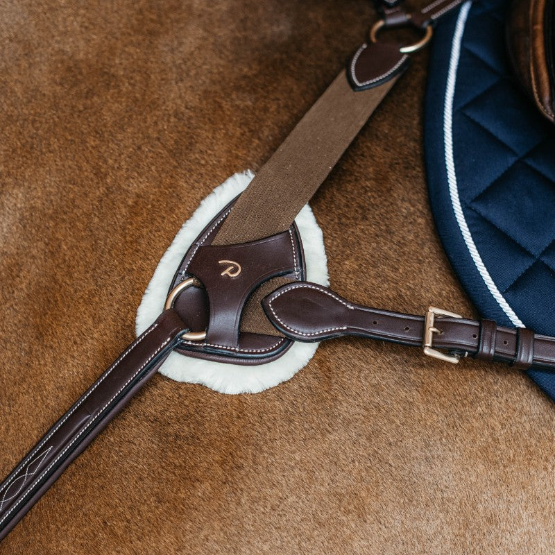 Dyon - Collier de chasse 5 points élastique D Collection marron | - Ohlala