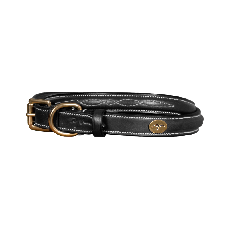 Dyon - Collier pour chien Fancy noir | - Ohlala
