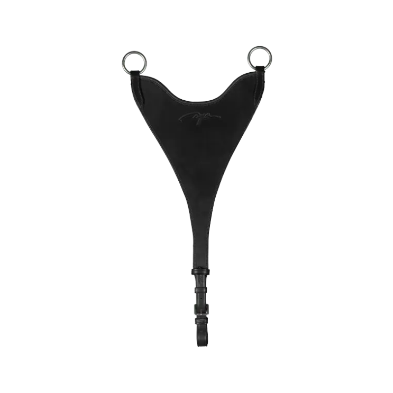 Dyon - Fourchette de martingale pleine rigide New English Collection noir | - Ohlala