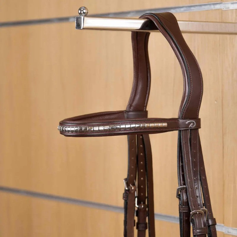 Dyon - Frontal droit clincher argenté New English Collection brun | - Ohlala