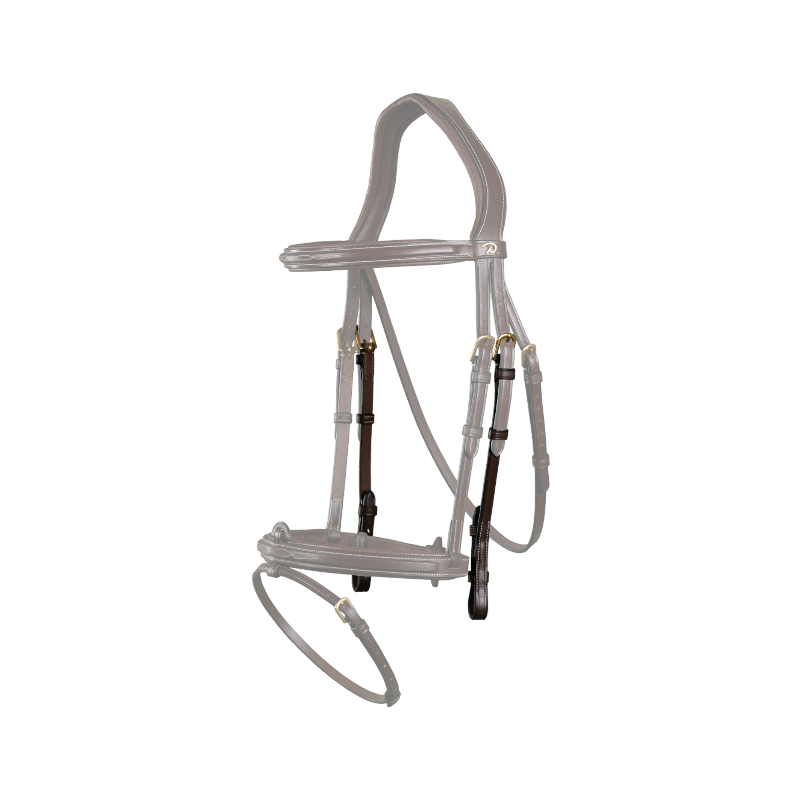 Dyon - Montants de mors D Collection brun | - Ohlala