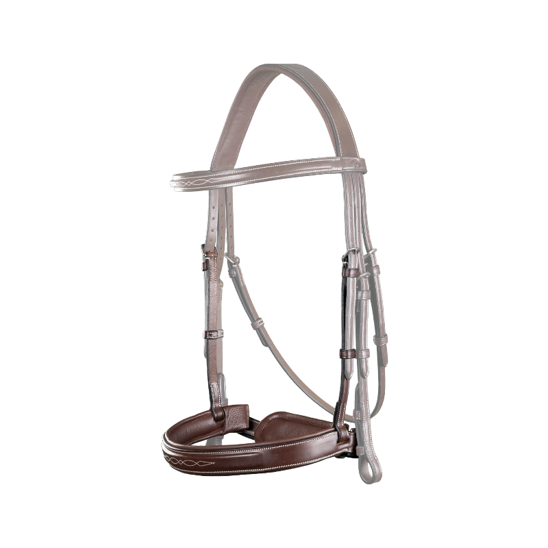 Dyon - Muserolle large Hunter fermeture pull-back US Collection marron | - Ohlala