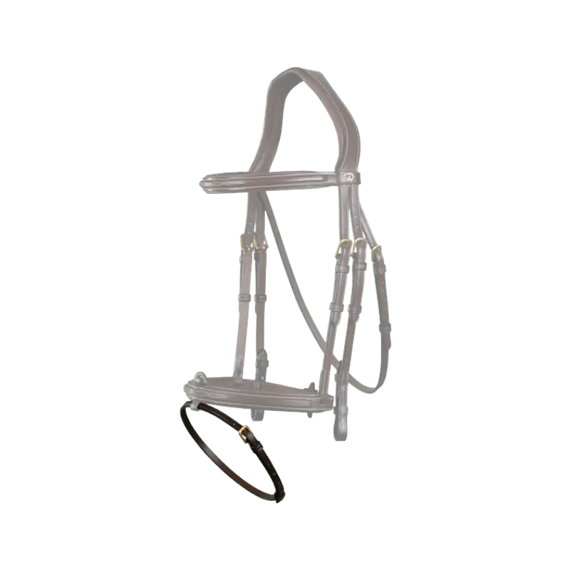 Dyon - Noseband 3/8 D Collection brun | - Ohlala