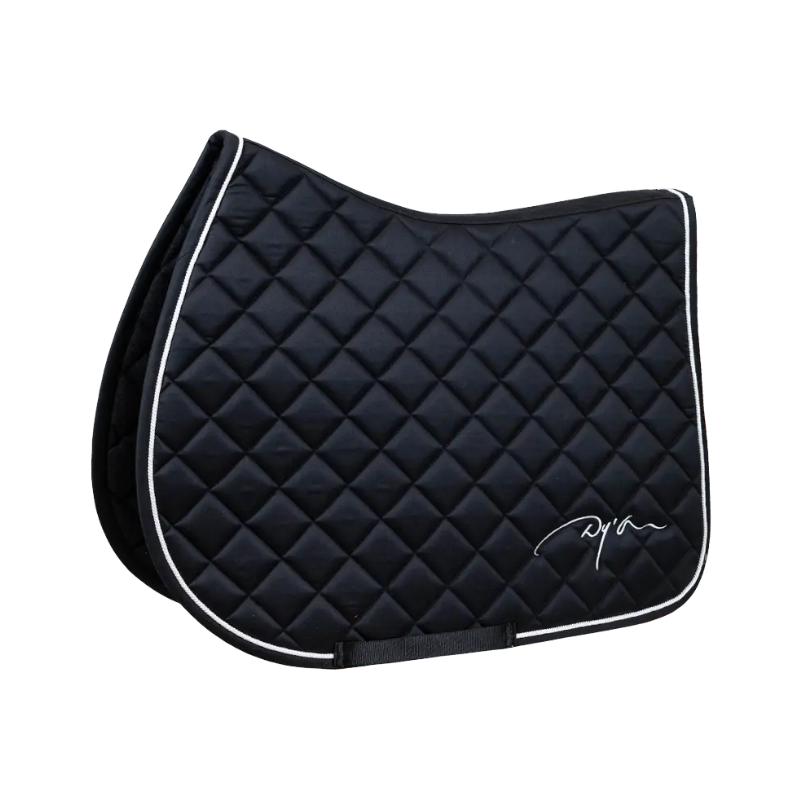 Dyon - Tapis de selle Diamond noir | - Ohlala