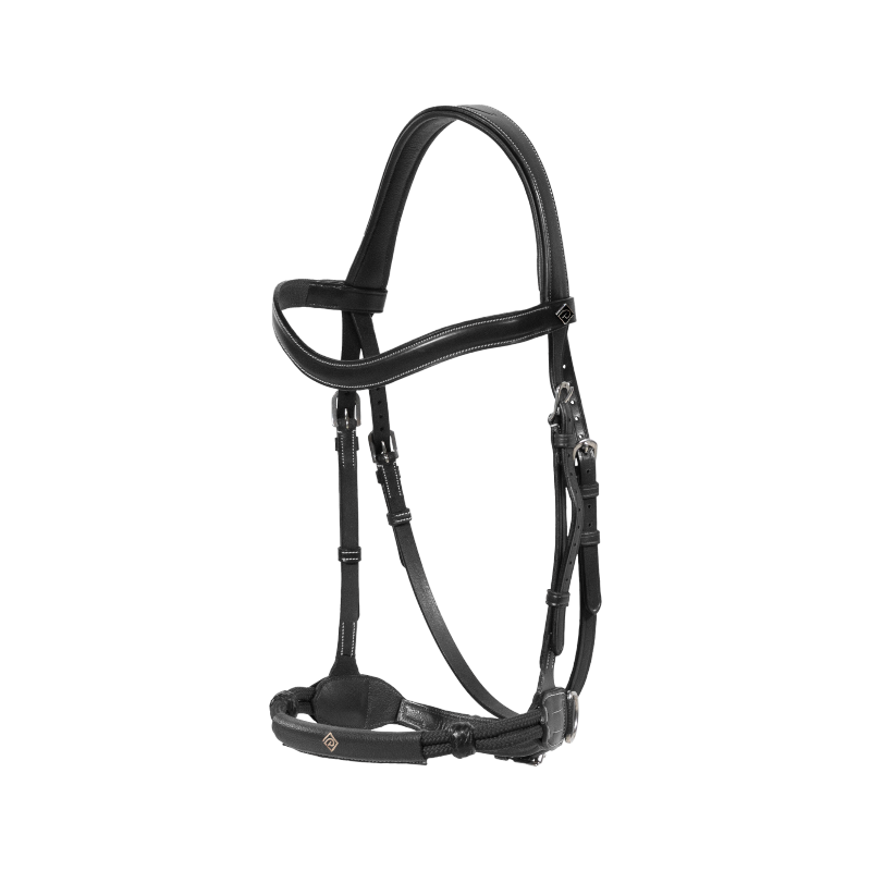 Bridon sans mors Working by Dy'on noir | - Ohlala