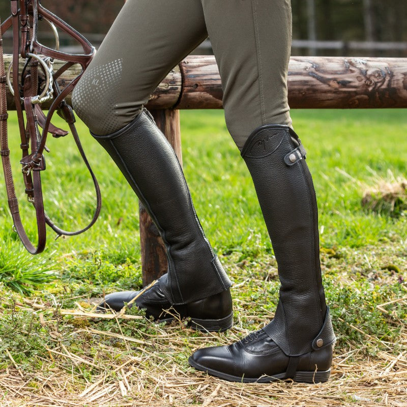 Mini-chaps Confort noir | - Ohlala