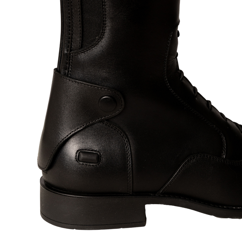Dyon - Bottes d'équitation avec lacets Slim noir -1 | - Ohlala