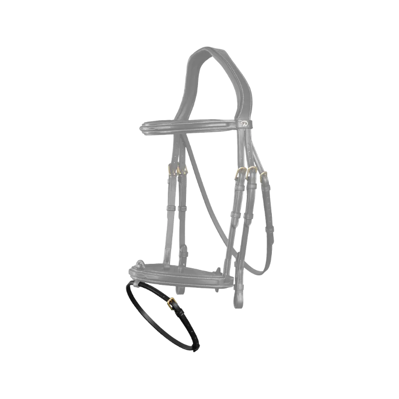 Dyon - Noseband 3/8 D Collection noir | - Ohlala