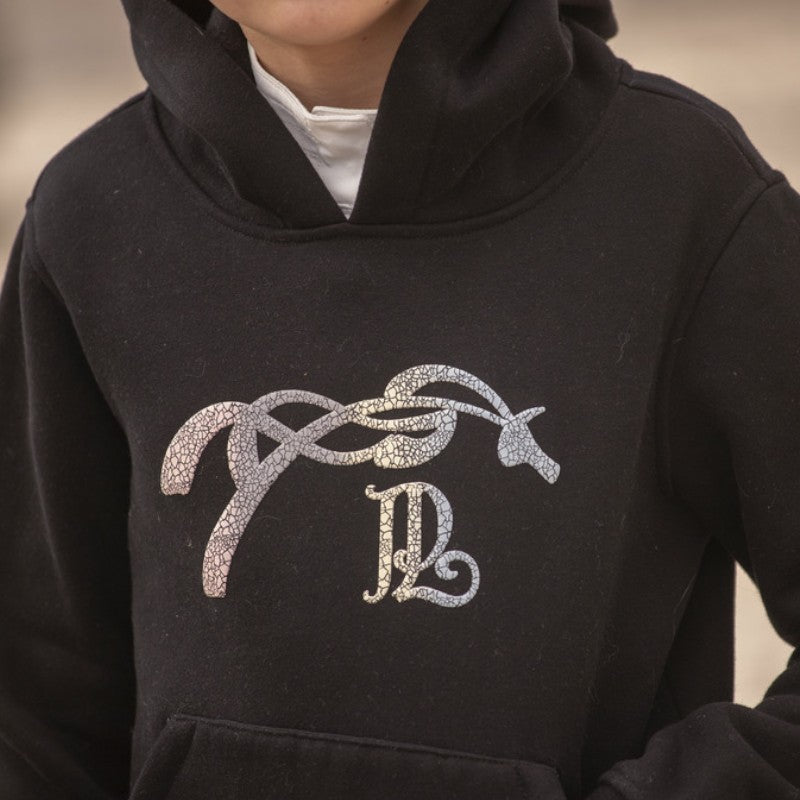 Eden by Pénélope - Sweat enfant Funny noir | - Ohlala