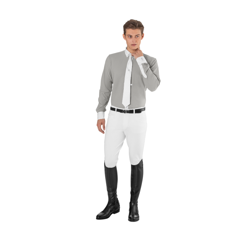 Ego7 - Cravate d'équitation HH blanche | - Ohlala