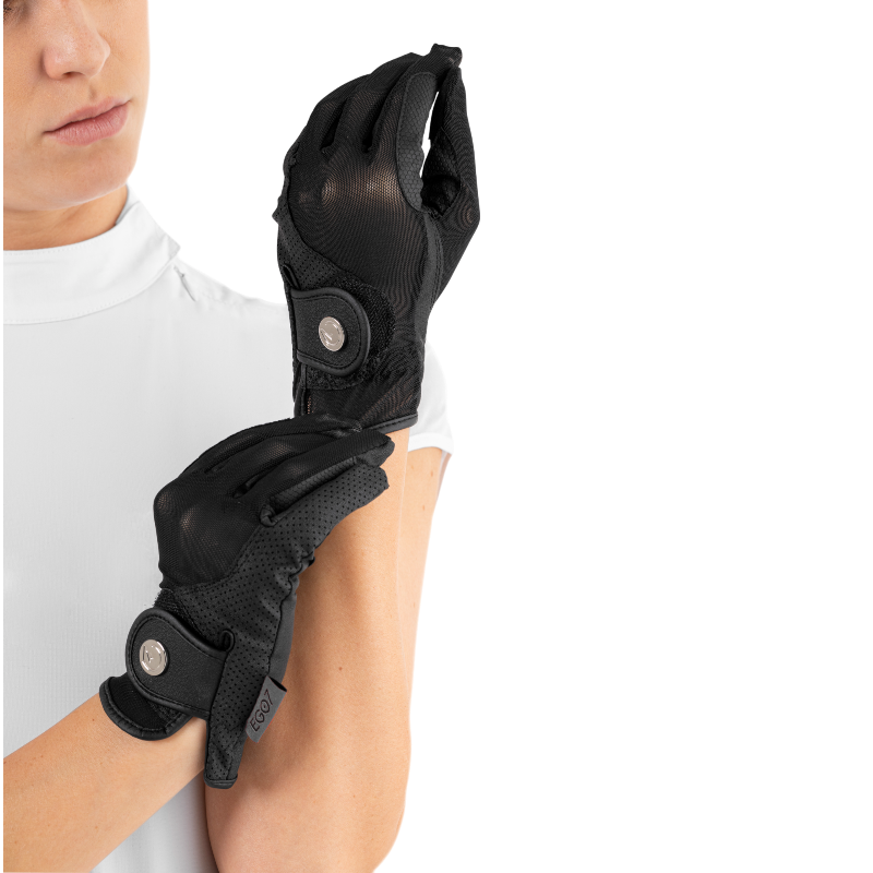Ego7 - Gants d'équitation Air Glove noir | - Ohlala