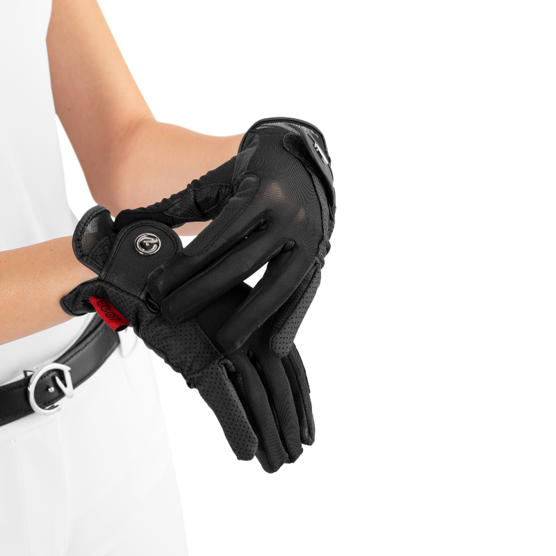 Ego7 - Gants d'équitation Air Glove noir | - Ohlala
