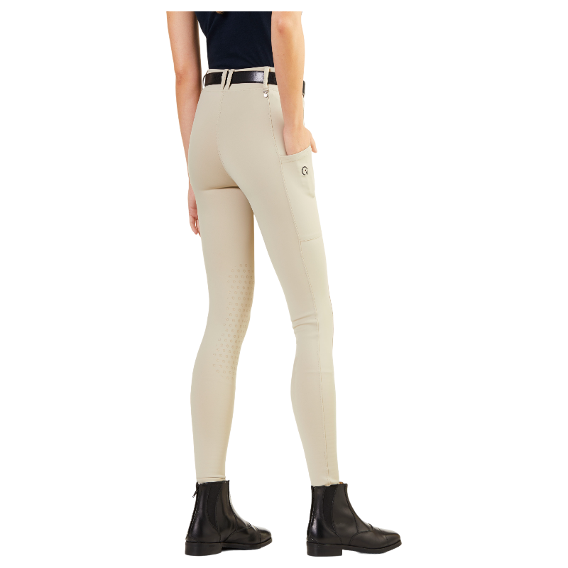 Ego7 - Legging d'équitation femme HH beige | - Ohlala