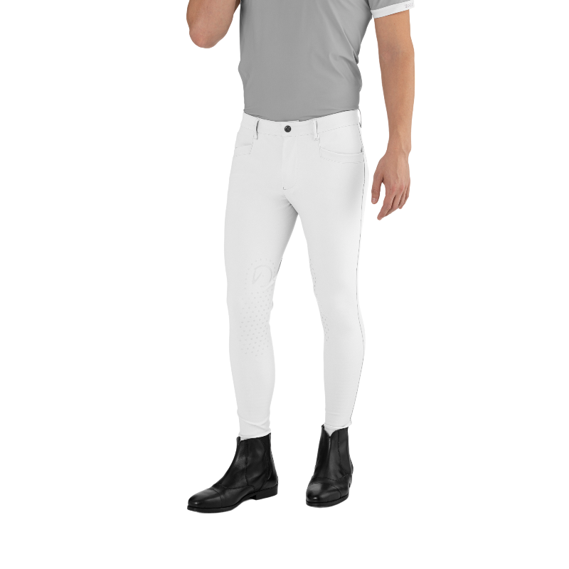 Ego7 - Pantalon d'équitation homme Jumping EJ blanc | - Ohlala