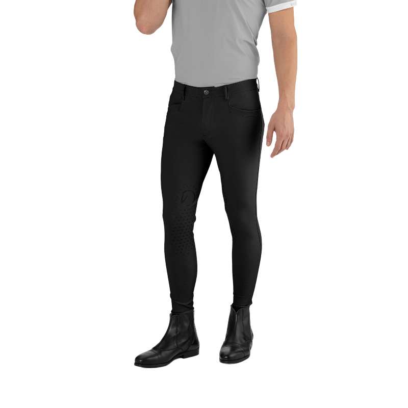 Ego7 - Pantalon d'équitation homme Jumping EJ noir | - Ohlala