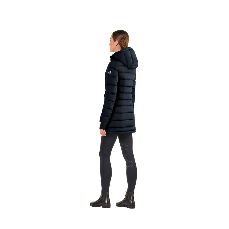 Ego7 - Parka manches longues femme Era Padded marine | - Ohlala