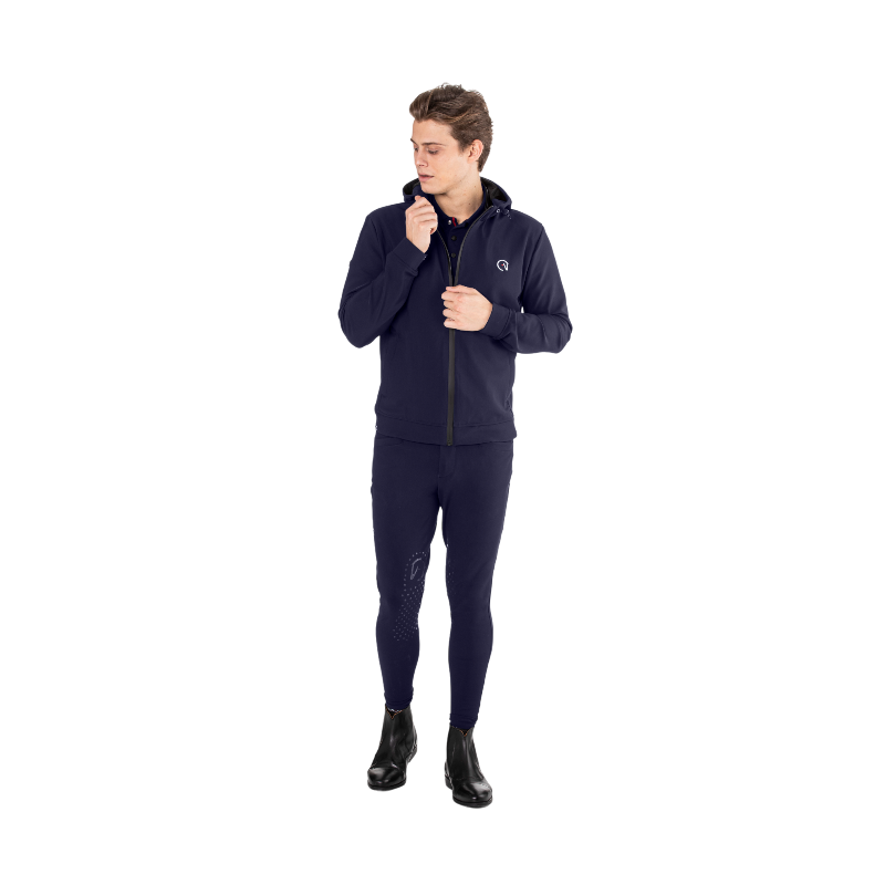 Ego7 - Sweat manches longues homme Hood marine | - Ohlala