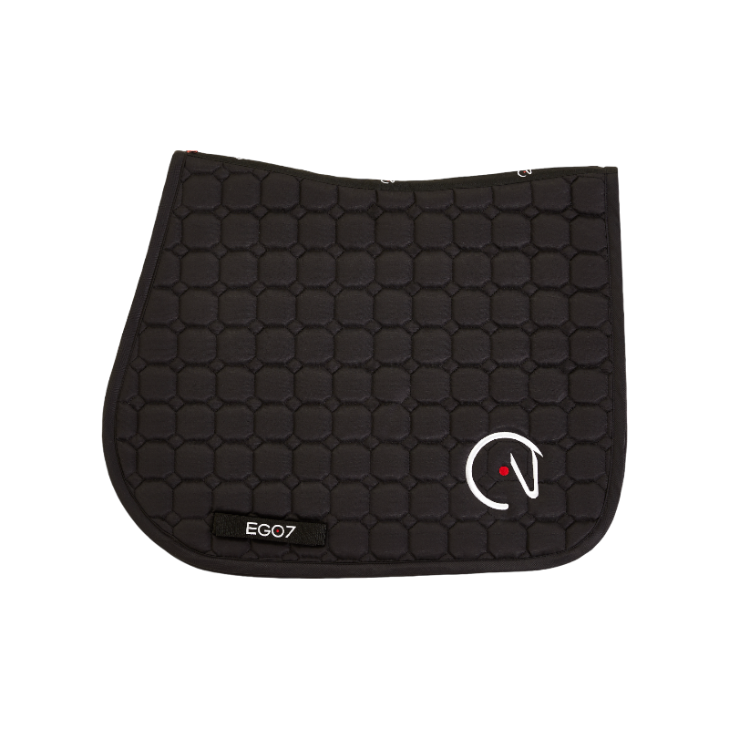 Ego7 - Tapis de selle Honeycomb noir | - Ohlala