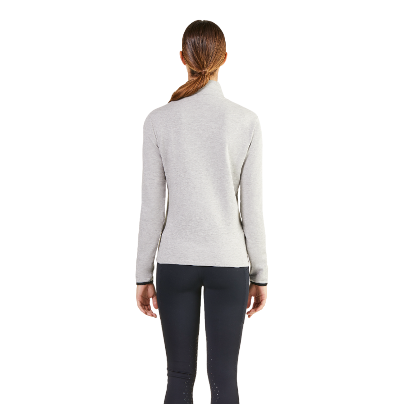 Ego7 - Veste manches longues femme Z0W melange grey | - Ohlala