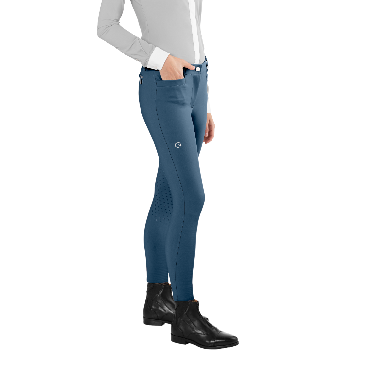 Ego7 - Pantalon d'équitation femme Jumping EJ avio blue | - Ohlala