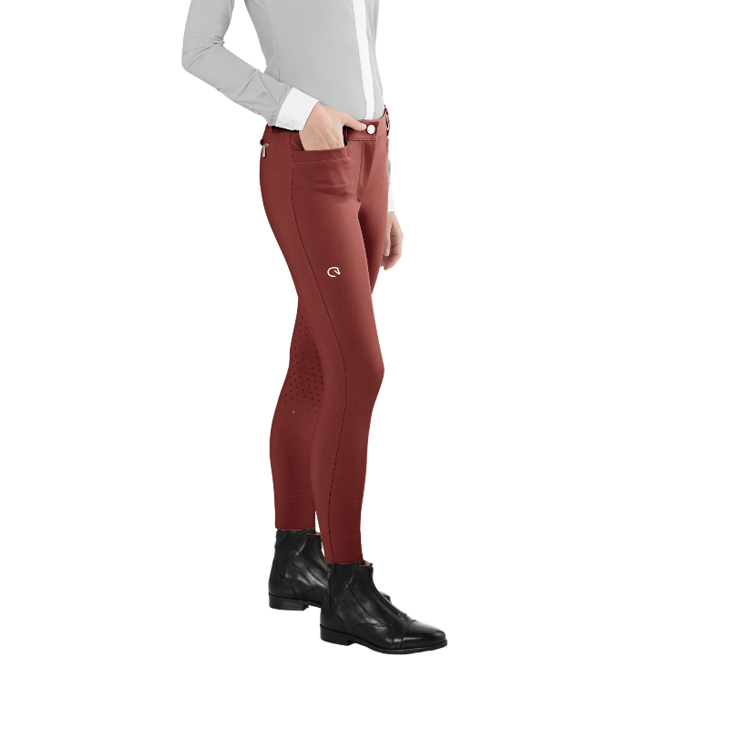 Ego7 - Pantalon d'équitation femme Jumping EJ brick | - Ohlala