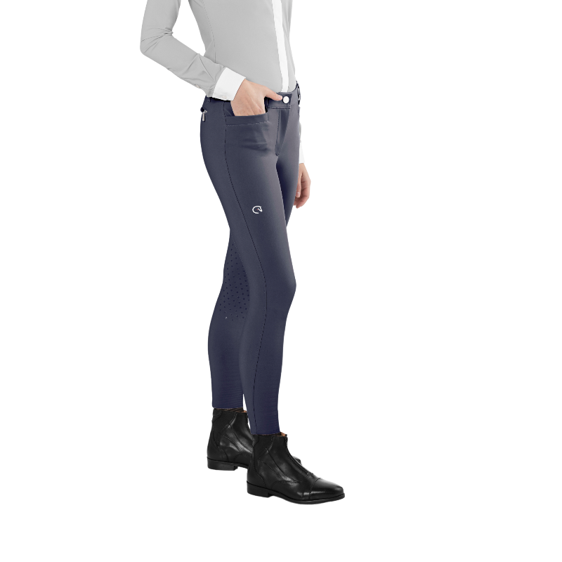 Ego7 - Pantalon d'équitation femme jumping EJ violet grey | - Ohlala