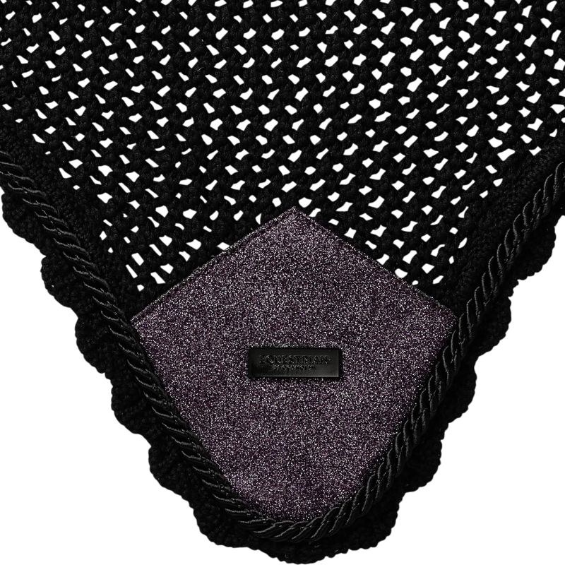 Equestrian Stockholm - Bonnet pour chevaux Glimmer violet | - Ohlala
