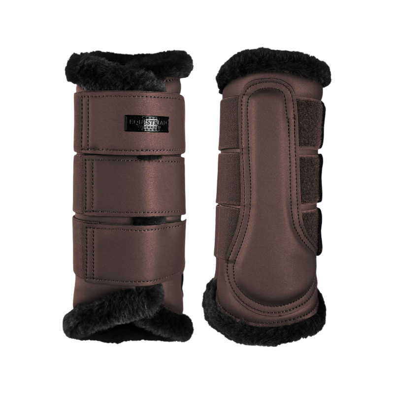 Equestrian Stockholm - Guêtres fermées Mocha marron | - Ohlala