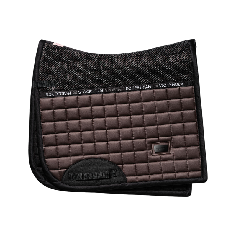 Equestrian Stockholm - Tapis de dressage Sportive Mocha marron | - Ohlala