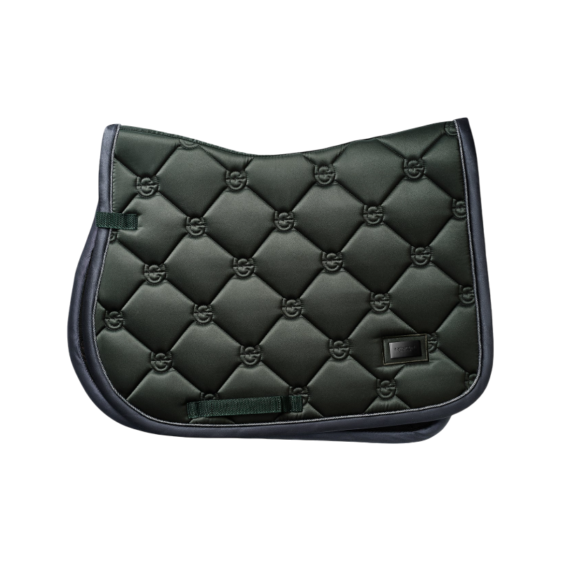 Equestrian Stockholm - Tapis de selle Avenue Green vert armé | - Ohlala