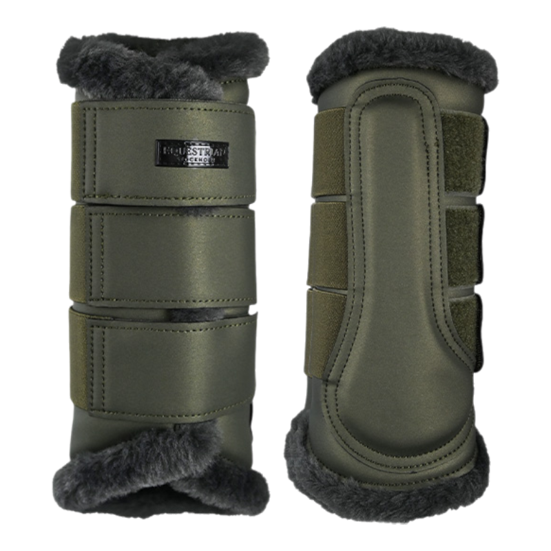 Equestrian Stockholm - Guêtres fermées Striking Valley vert (x2) | - Ohlala