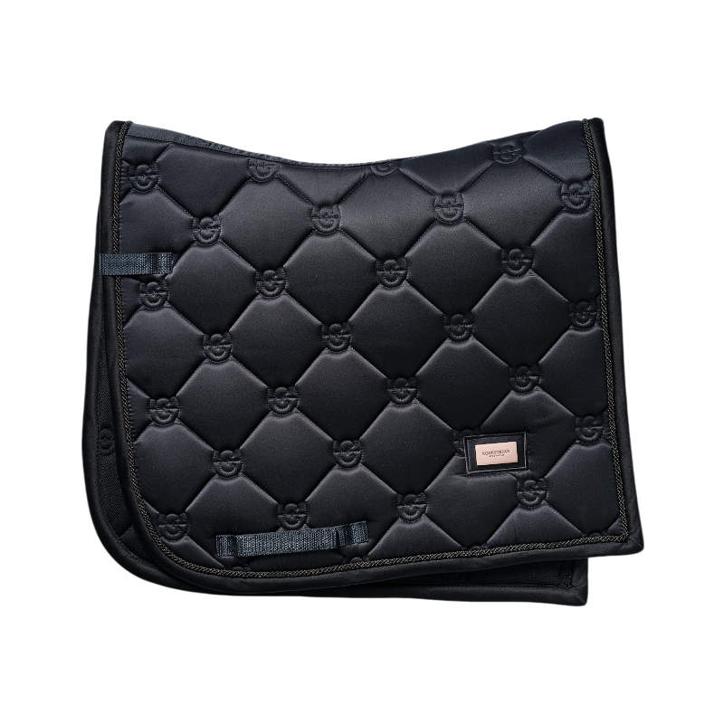Equestrian Stockholm - Tapis de dressage Dark Ocean marine | - Ohlala