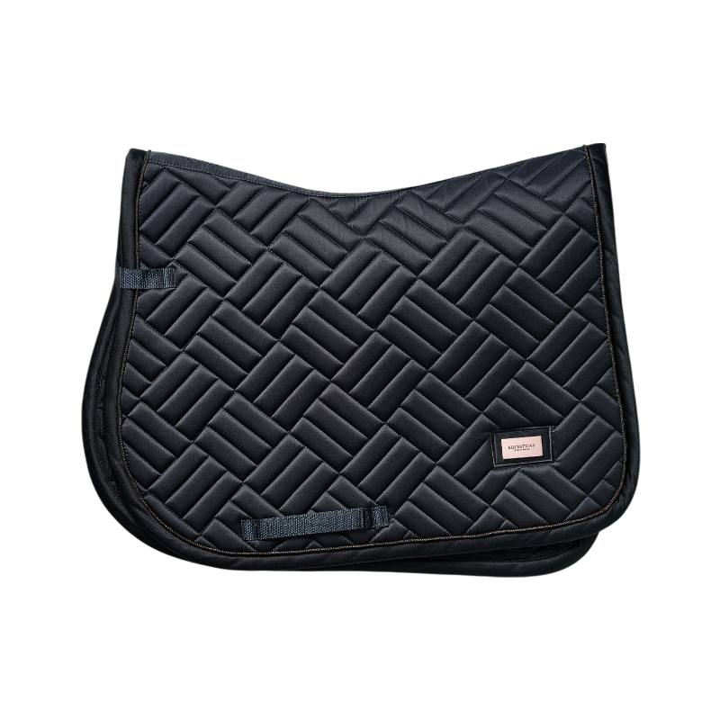 Equestrian Stockholm - Tapis de selle Modern Dark Ocean marine | - Ohlala